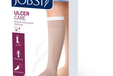 BSN 6041341 JOBST ULCERCARE Ulcercare 2-part system left/zip w/lin black sm (2 + 2) Box of 1