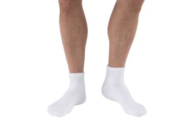 BSN 6039542 JOBST SENSIFOOT Jobst sensifoot mini-crew closed toe white md Pair of 1