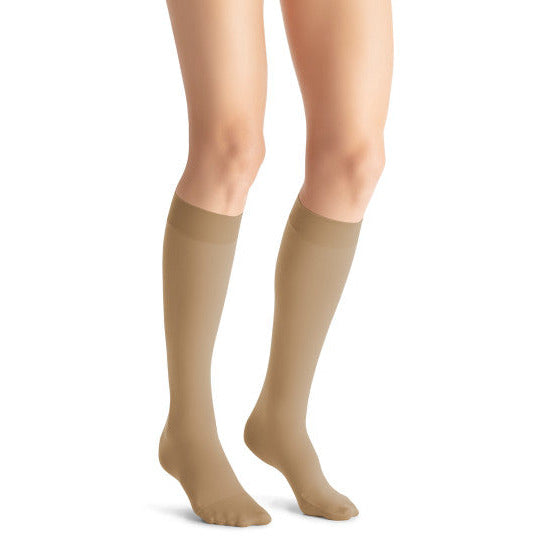 JOBST OPAQUE SOFTFIT 20-30 KNEE HONEY SM