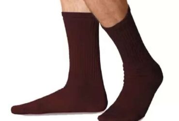 JOBST SENSIFOOT CREW CLOSED TOE BROWN LG
