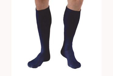 JOBST SENSIFOOT KNEE CLOSED TOE NAVY XS
