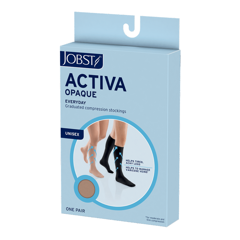 JOBST ACTIVA OPAQUE 20-30 WAIST HIGH CT XLG SBG