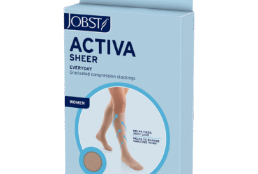 JOBST ACTIVA SHEER 20-30 WAIST HIGH CT SM BLK