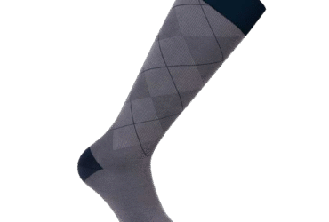 CASUAL PATTERN 15-20 KH CT EXTRA LARGE FULL CALF LONG GUNMETALGRAY