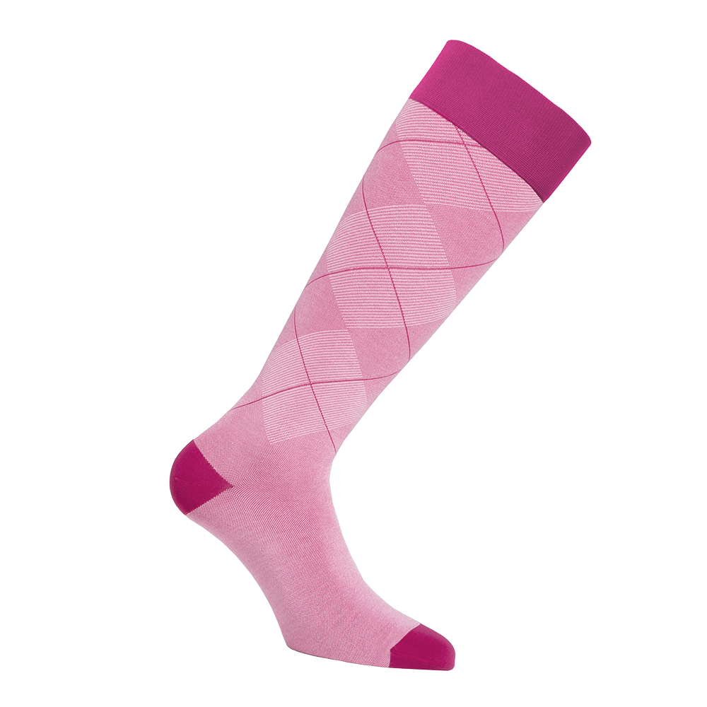 jobst-casual-pattern-preppypink-23.png CASUAL PATTERN 20-30 KH CT EXTRA LARGE FULL CALF PETITE PREPPYPINK
