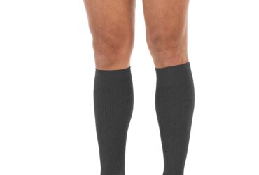 JOBST FOR MEN KNEE SOFTFIT 30-40 OPEN TOE ANTHRACITE XLFC