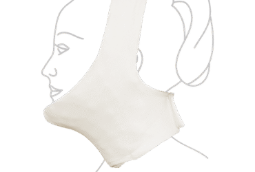 JOBST-CUSTOM SEAMED CHIN STRAP MODIFIED (EXT BEHIND THE EARS)