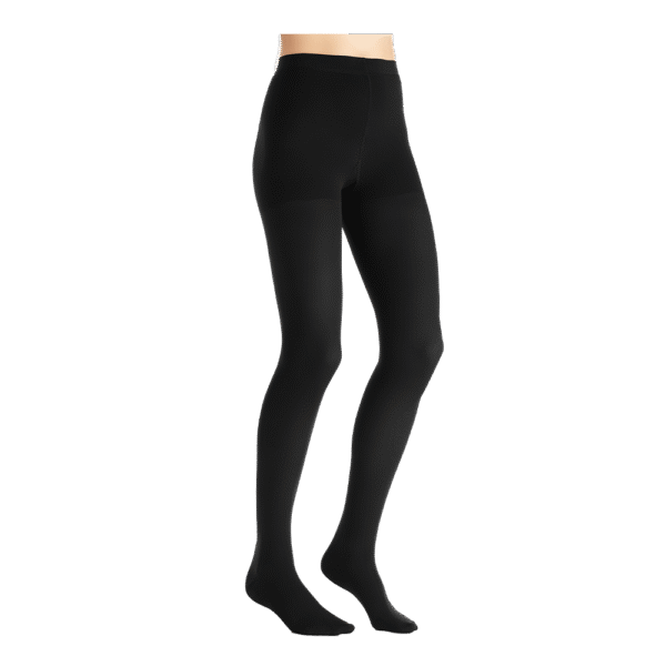 JOBST OPAQUE WAIST 30-40 CLOSED TOE CLASSIC BLACK XL