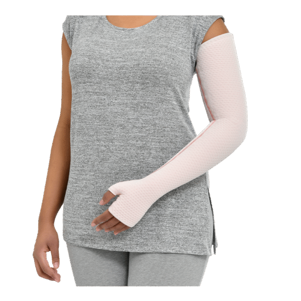 JOBST RELAX ARMSLEEVE W/O GAUNTLET W/O ZIPPER ROSE CCL1