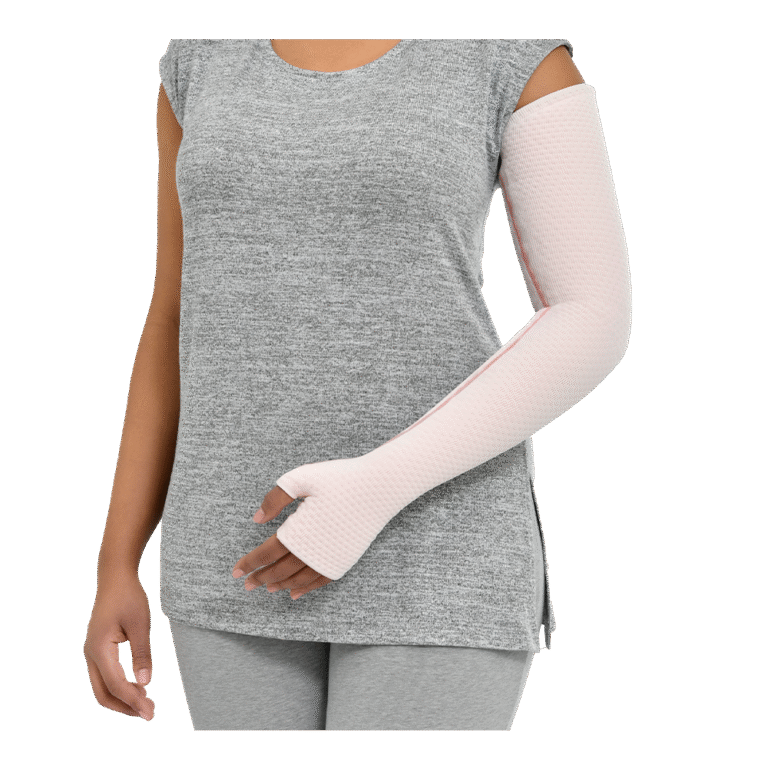 JOBST RELAX ARMSLEEVE W/O GAUNTLET W/O ZIPPER ROSE CCL1