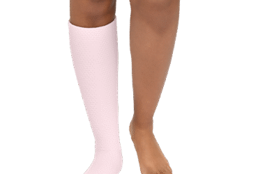 JOBST RELAX LEGSLEEVE KNEE HIGH W ZIPPER ROSE CCL1
