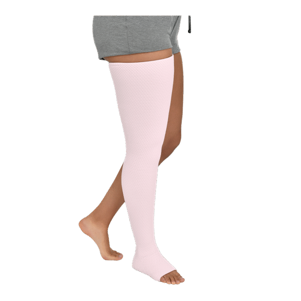 JOBST RELAX LEGSLEEVE THIGH HIGH W/O ZIPPER ROSE CCL2