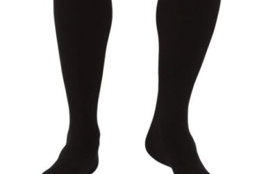 JOBST MENS DRESS KNEE 8-15 CLOSED TOE BLACK MD