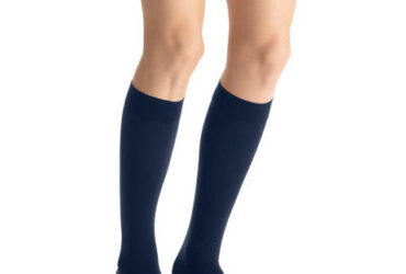 JOBST OPAQUE SOFTFIT 20-30 KNEE MIDNIGHT NAVY LG