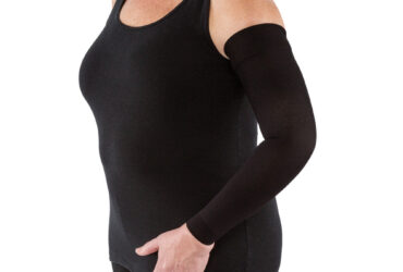 JOBST BELLA STRONG ARMSLEEVE 30-40 BLACK SZ 8 REG