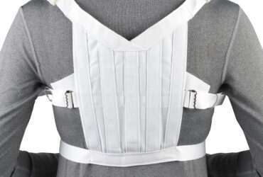 POSTURE CONTROL SHOULDER BRACE WHT LG