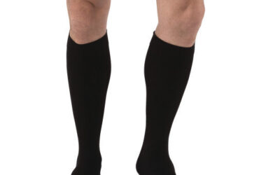 RELIEF KNEE 15-20 CLOSED TOE BLACK XLFC