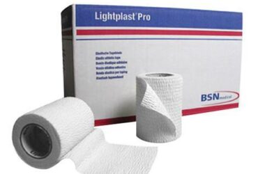LIGHTPLAST PRO TAPE ELASTIC ADHESIVE WHT 2INX5YD