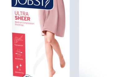 JOBST ULTRASHEER THIGH 30-40 CLOSED TOE LACE NATURAL LG