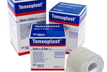 TENSOPLAST BANDAGE ELASTIC ADHESIVE TAN 2INX5YD BULK