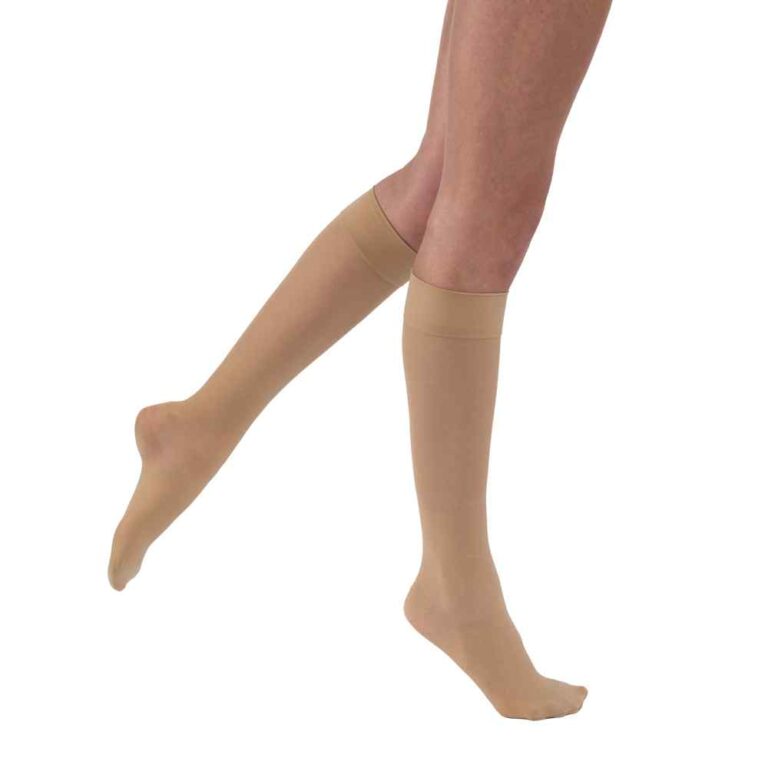 JOBST ULTRASHEER KNEE SOFTFIT 20-30 CLOSED TOE NATURAL XL