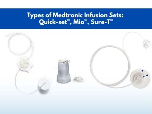 Types of Medtronic Infusion Sets: Quick-set™, Mio™, Sure-T™